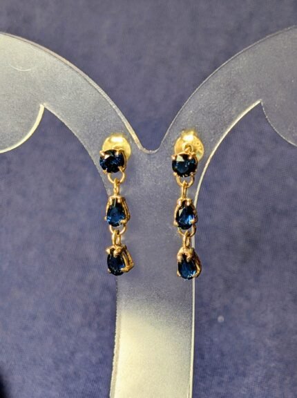 SAPPHIRE-J029-Symphony in Motion Earrings-Blue