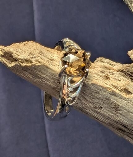 Smoky Quartz Ring-JS06